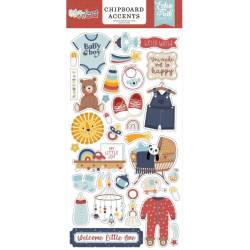 Chipboard sticker - Echo Park - Baby on Board - Garçon