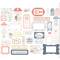 Die Cuts - Echo Park - Frames & Tags - Baby on Board - Fille
