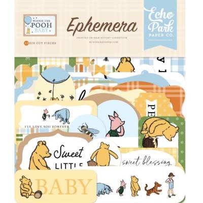 Die Cuts - Echo Park - Winnie the Pooh - Ephemera