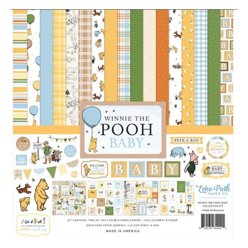 Pack 30x30 - Echo Park - Winnie the Pooh Baby