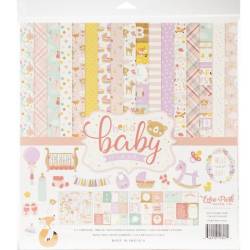 Pack 30x30 - Echo Park - Hello Baby, it's a girl!