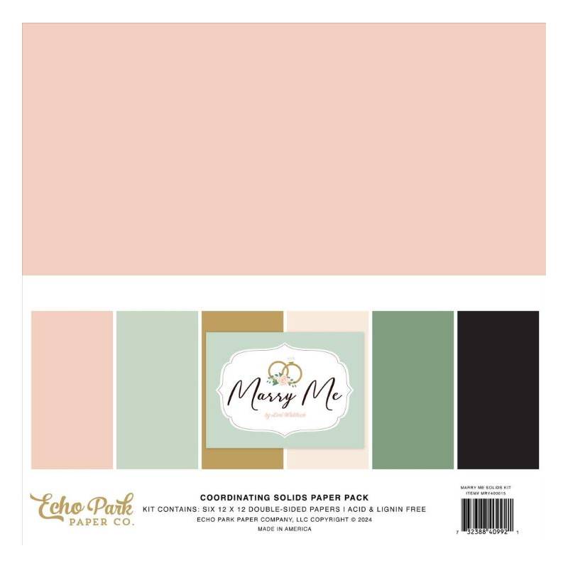 Pack 30x30 - Echo Park - Marry Me - Unis