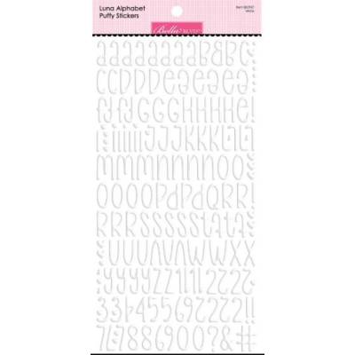 Alphabet Luna Puffy - Blanc