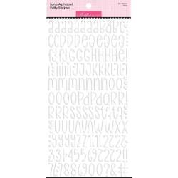 Alphabet Luna Puffy - Blanc