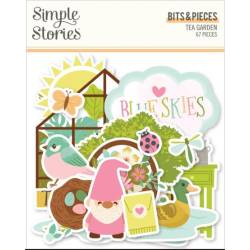 Die Cuts - Simple Stories - Tea Garden