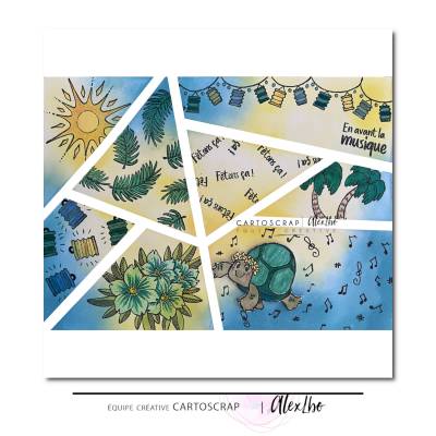 Boîte Créative - CartoScrap - Fête & soleil
