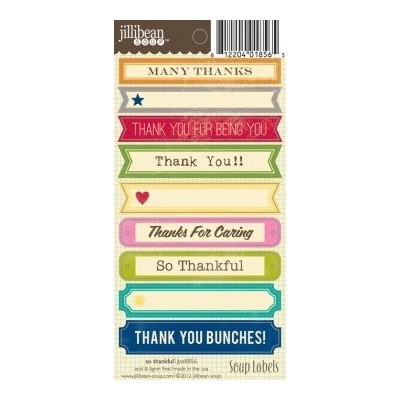 Stickers Soup labels - So Thankful