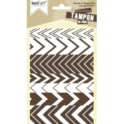 Tampon de fond Kesi'Art - Chevrons
