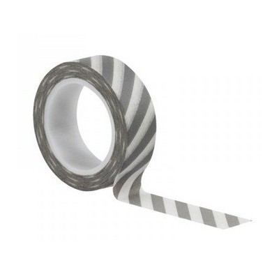 Washi Tape - Stripes Grey