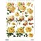 Image Carterie 3D pré-découpée - Roses jaunes