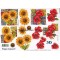 Image Carterie 3D - Tournesols & Coquelicots