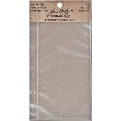 Pochettes Tim Holtz - 10 x 17 cm - Simples