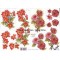 Image Carterie 3D - Fleurs rouges