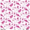 Papier KALK - Oiseau Fuschia