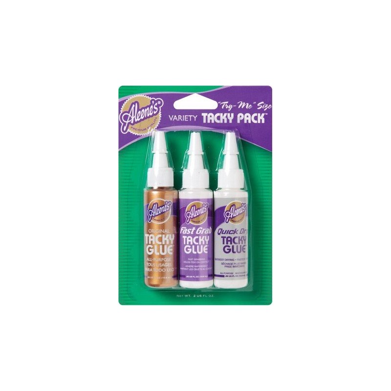 Tacky Glue - Pack Essai - Original, Fast Grab & Quick Dry 19 mL