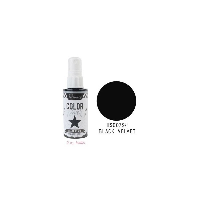 Spray Color Shine - Black Velvet