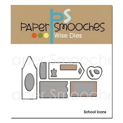 Die PaperSmooches - Scool Icons