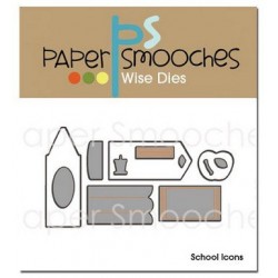 Die PaperSmooches - Scool Icons
