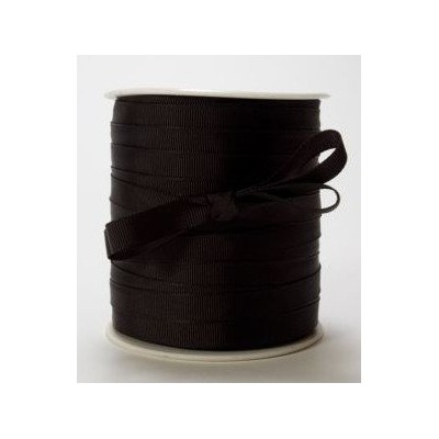 Ruban grosgrain noir