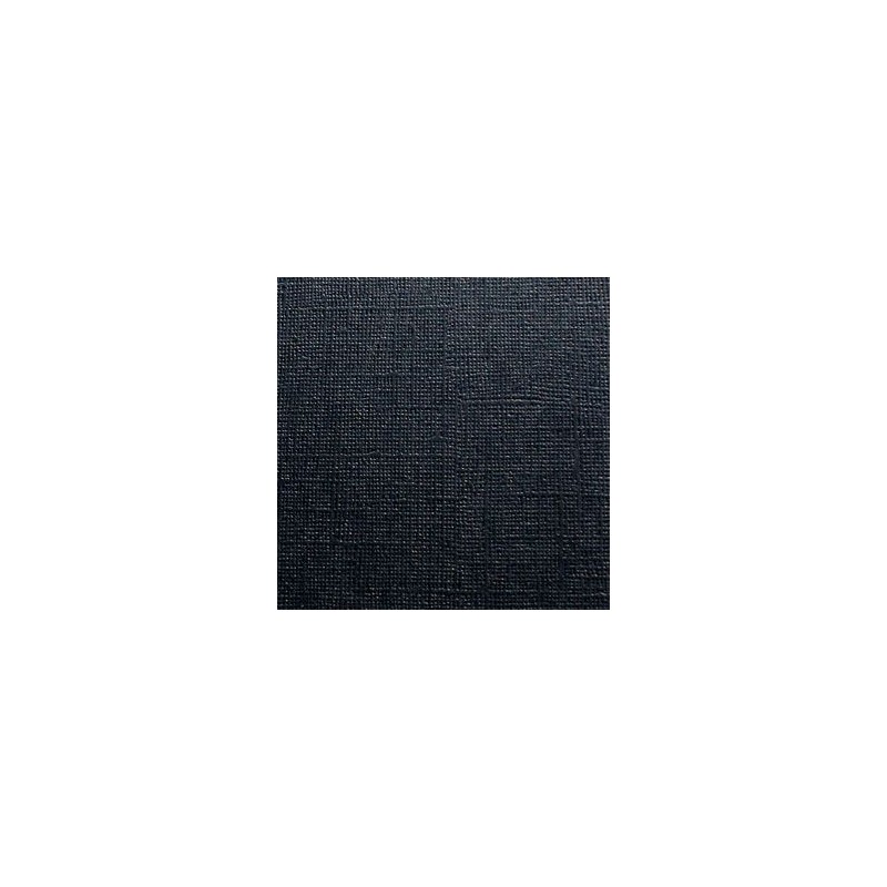 Cardstock texturé canvas - Coloris Noir