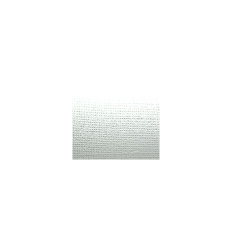 Cardstock texturé canvas - Coloris Blanc