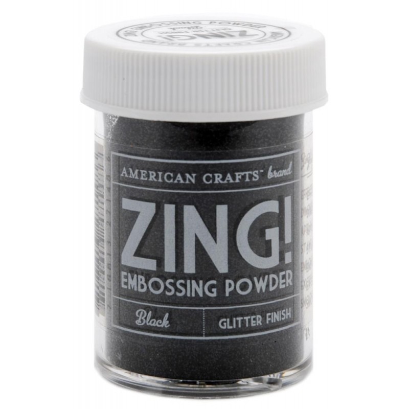 Poudre à embosser Zing! Glitter - Black