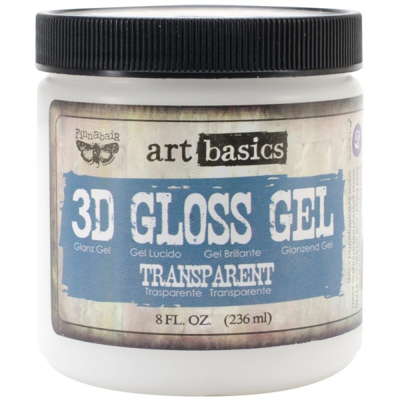 Gel 3D Brillant - 3D Gloss Gel - Art Basics (236 mL)