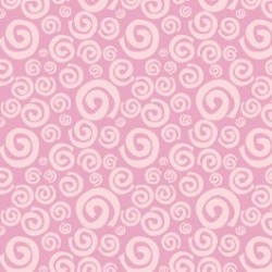 Fat Quarter Camelot - Dream a Little Dream - Pink Swirls