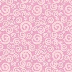 Fat Quarter Camelot - Dream a Little Dream - Pink Swirls