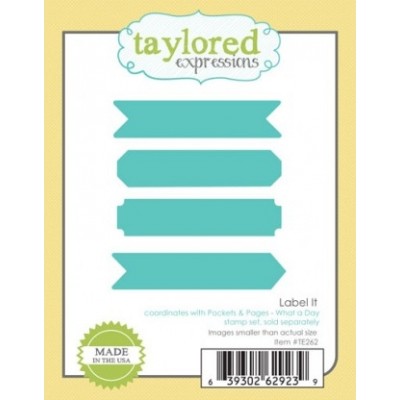 Die Taylored Expressions - Label It