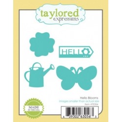 Die Taylored Expressions - Hello Blooms