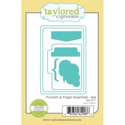Die Taylored Expressions - Pockets & Pages Essentials - 4x6
