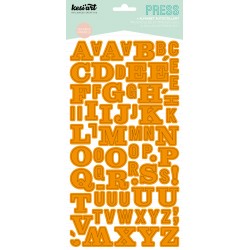 Alphabet Press Kesi'Art - Orange