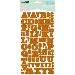 Alphabet Press Kesi'Art - Camel