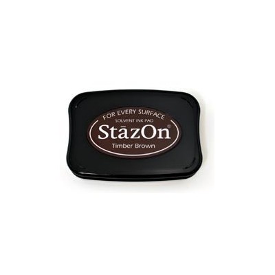 Encreur Stazon Timber Brown