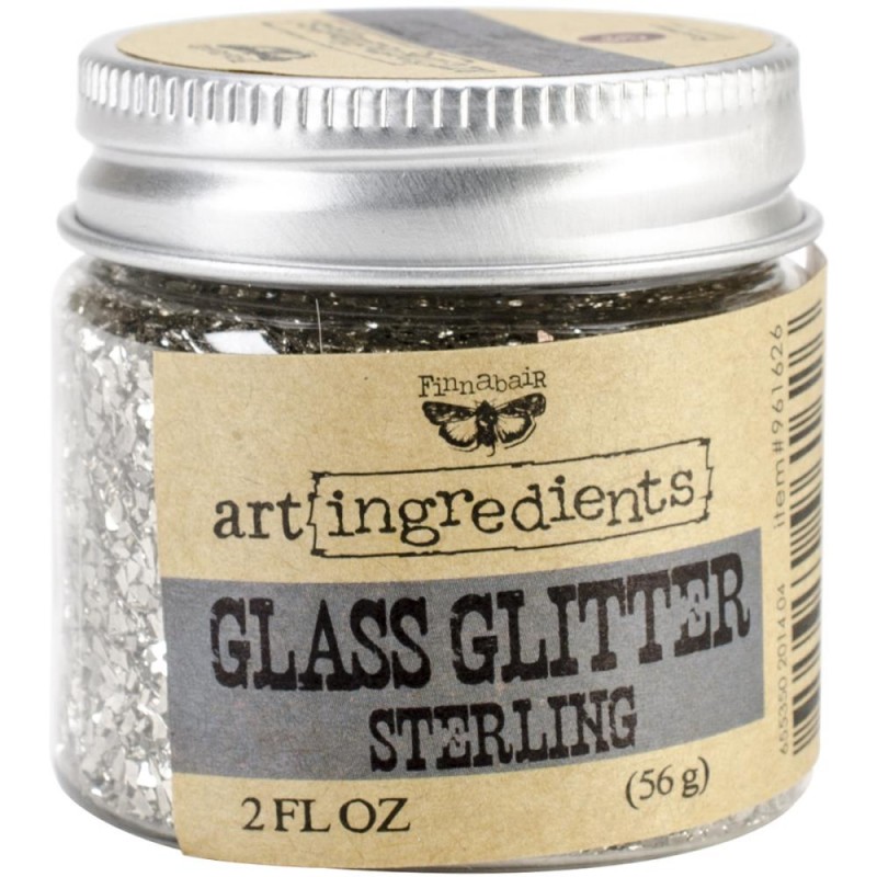 Glass Glitter - Art Ingredients - Sterling