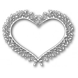 Die Poppystamps - Woodland Heart Frame