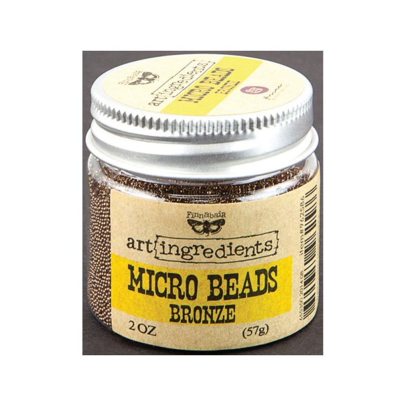 Micro Beads - Art Ingredients - Bronze