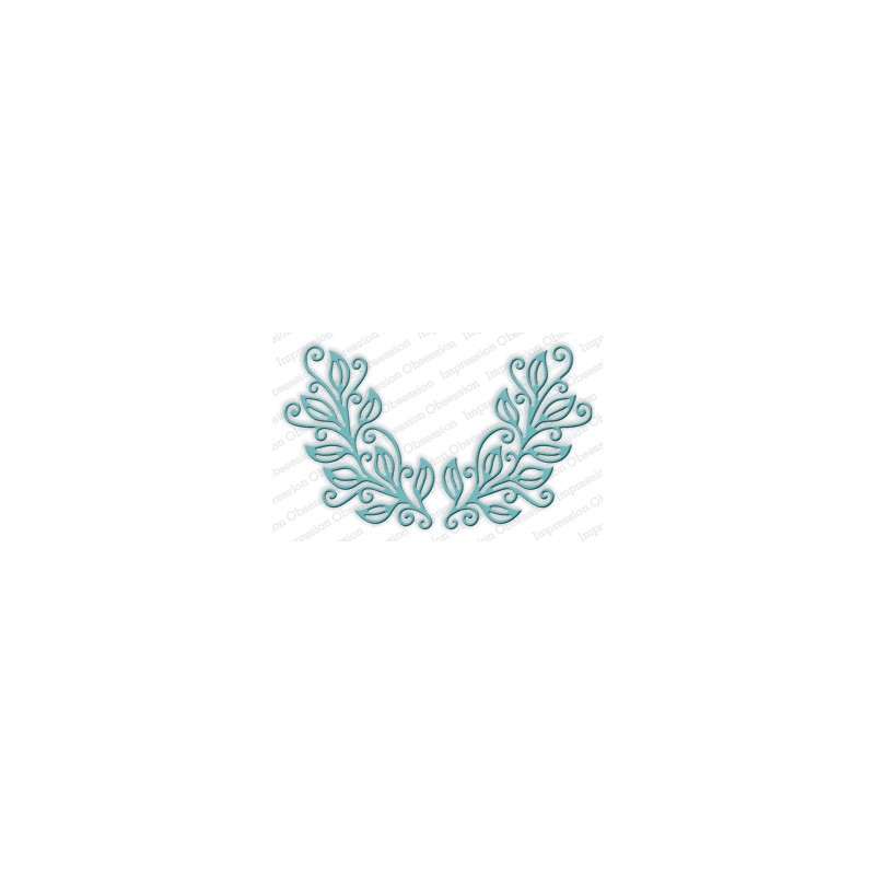 Die Impression Obsession - Open Scroll Vine