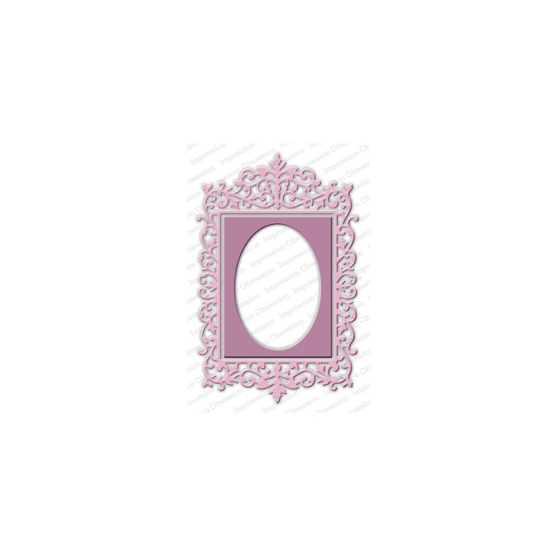 Die Impression Obsession - Ornate Rectangle Frame