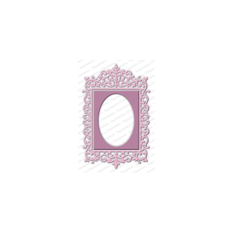 Die Impression Obsession - Ornate Rectangle Frame