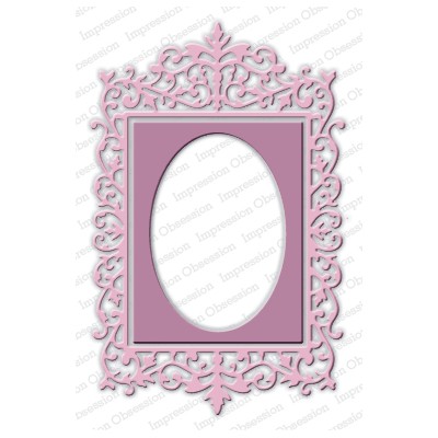 Die Impression Obsession - Ornate Rectangle Frame