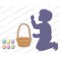 Die Impression Obsession - Boy with Easter Basket