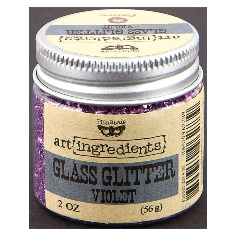 Glass Glitter - Art Ingredients - Violet
