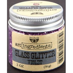 Glass Glitter - Art Ingredients - Violet